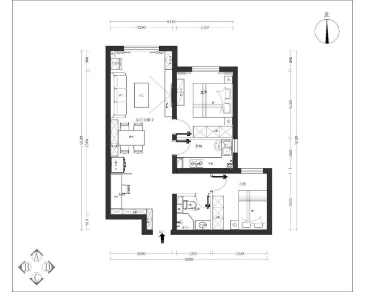 80㎡的兩室一廳怎么設(shè)計(jì)？不如看看這兩套徐建平的作品！