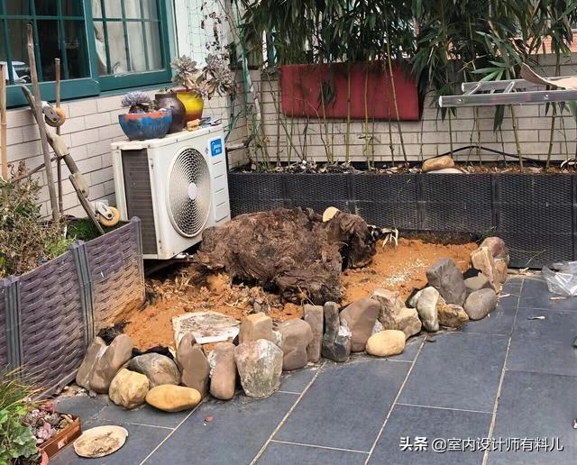 一樓花園裝修效果圖_露臺(tái)花園裝修效果圖片_小冀亞華桂竹花園裝修效果